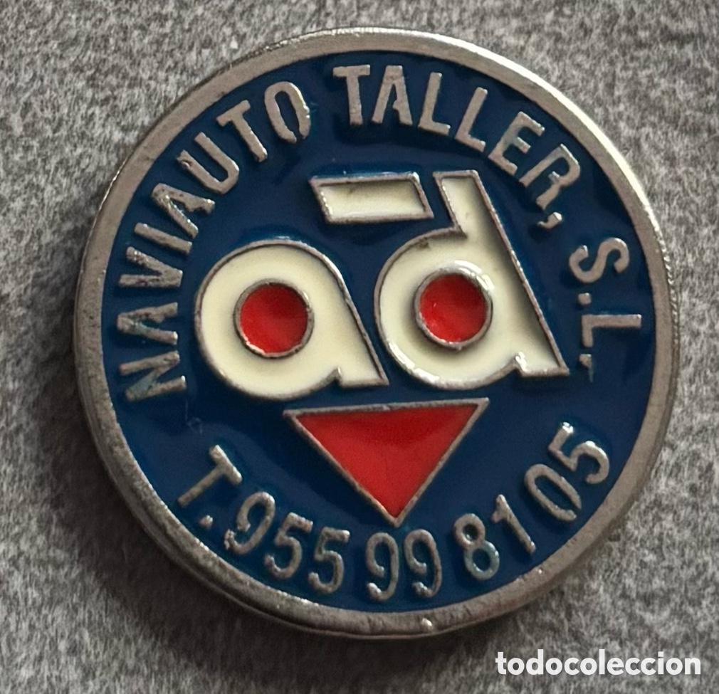 Monedas locales: Ficha publicidad. Naviauto. Sevilla