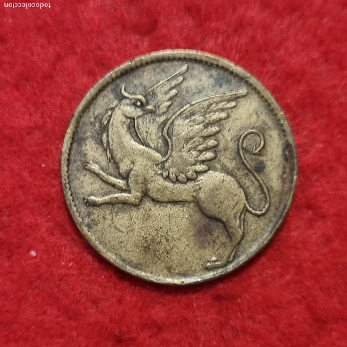 Monedas locales: FICHA ANTIGUA CASINO VALOR 1 PEGASO CABALLO CON ALAS ORIGINAL C9
