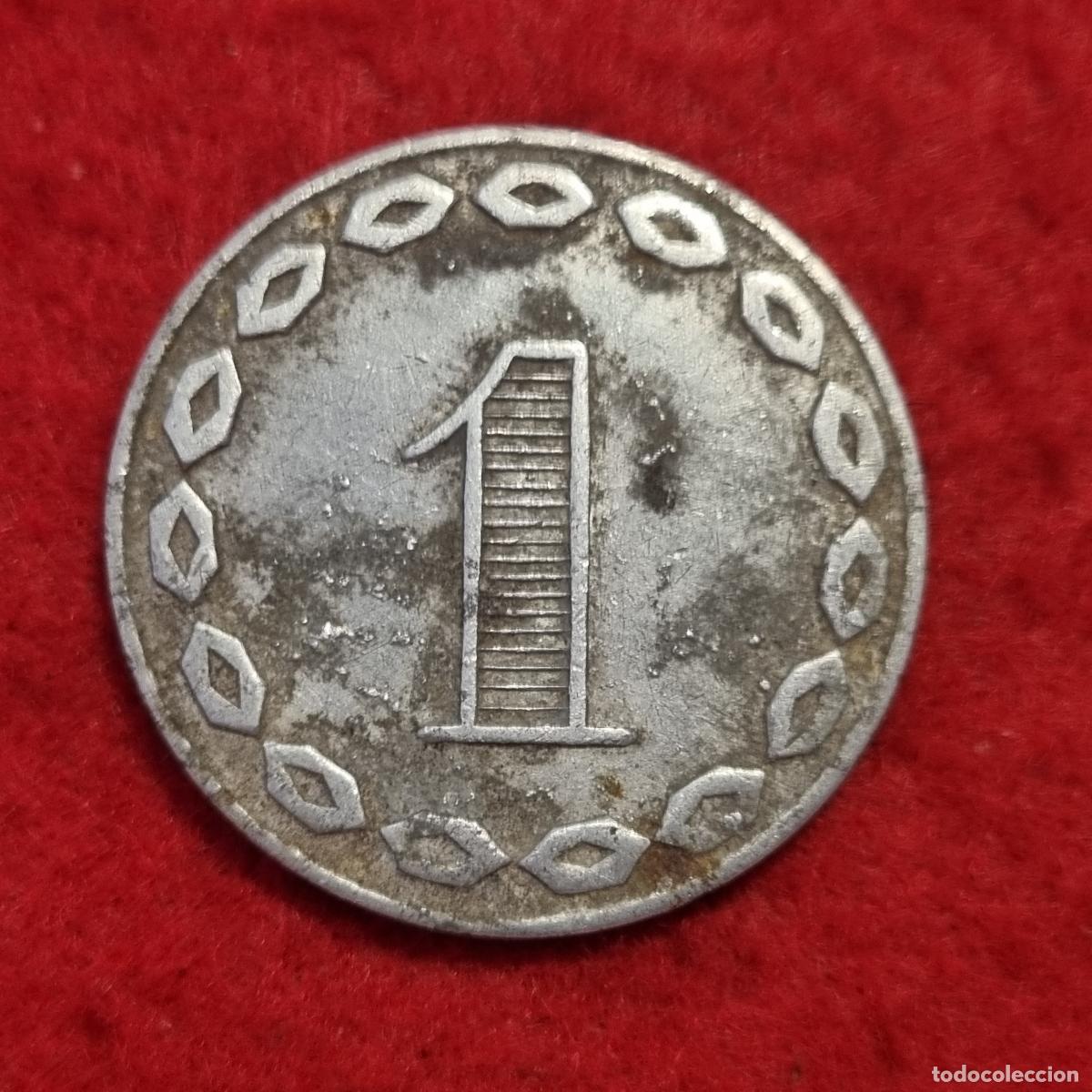 Monedas locales: FICHA ANTIGUA CASINO VALOR 1 GRANDE ORIGINAL C9