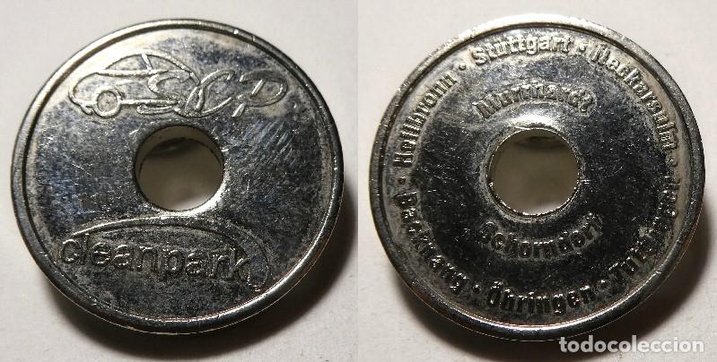 Monedas locales: Ficha de autolavado de la SCP Cleanpark
