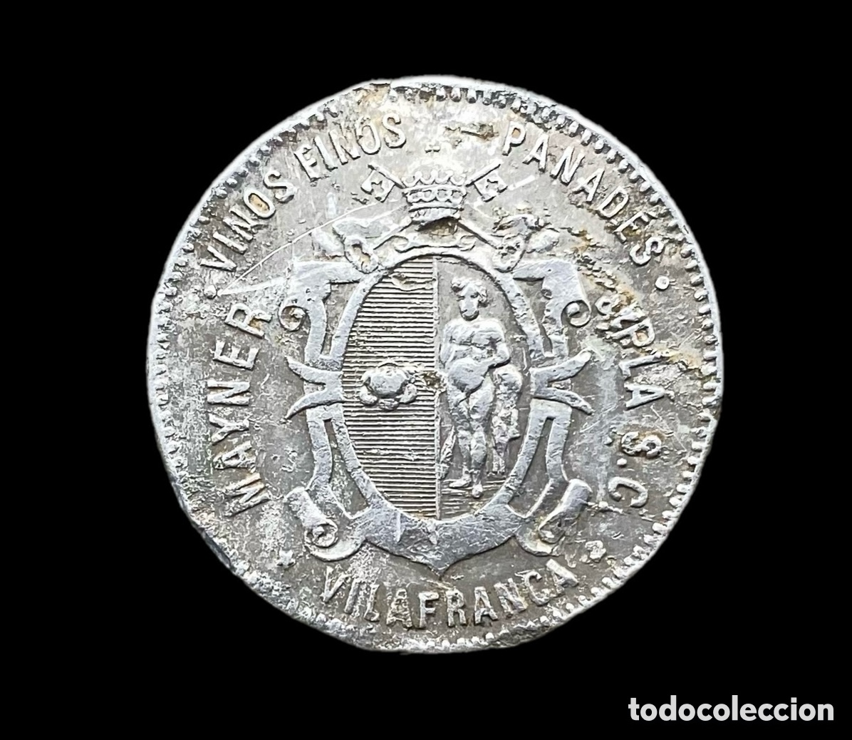 Monnaies locales: ANTIGUA FICHA COMERCIAL ~VERMOUTH MAYNER ~ REUS (MUY RARA)