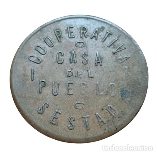 Monedas locales: Ficha Cooperativa. SESTAO. Casa del Pueblo. 2 KILOS