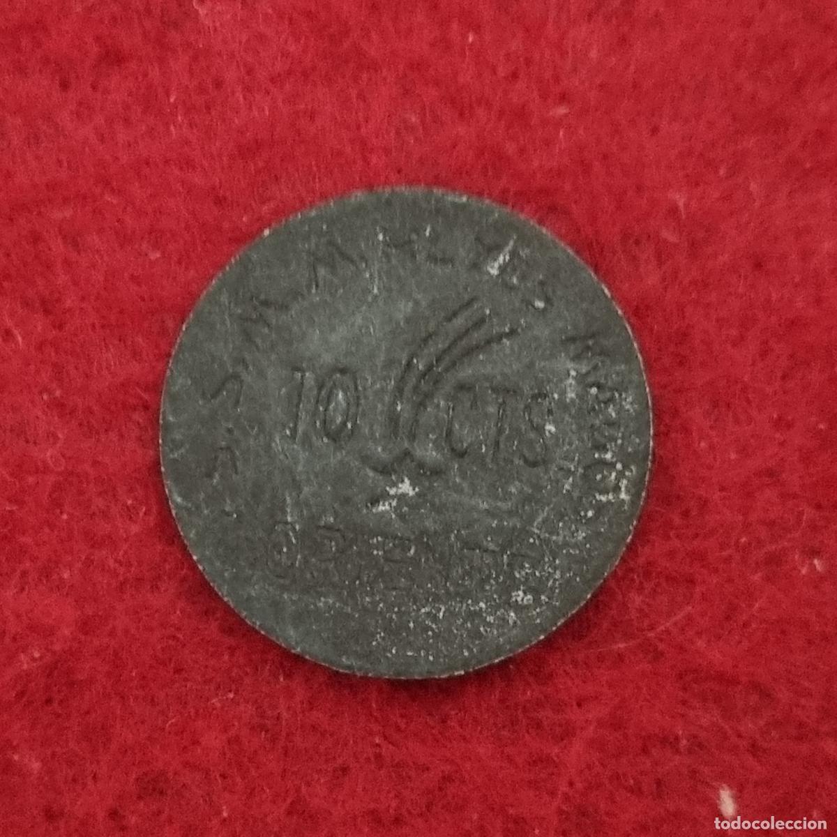 Monedas locales: FICHA PUBLICIDAD REYES MAGOS DE ORIENTE PEQUE&Ntilde;A VALOR 10 CENTIMOS ORIGINAL C11