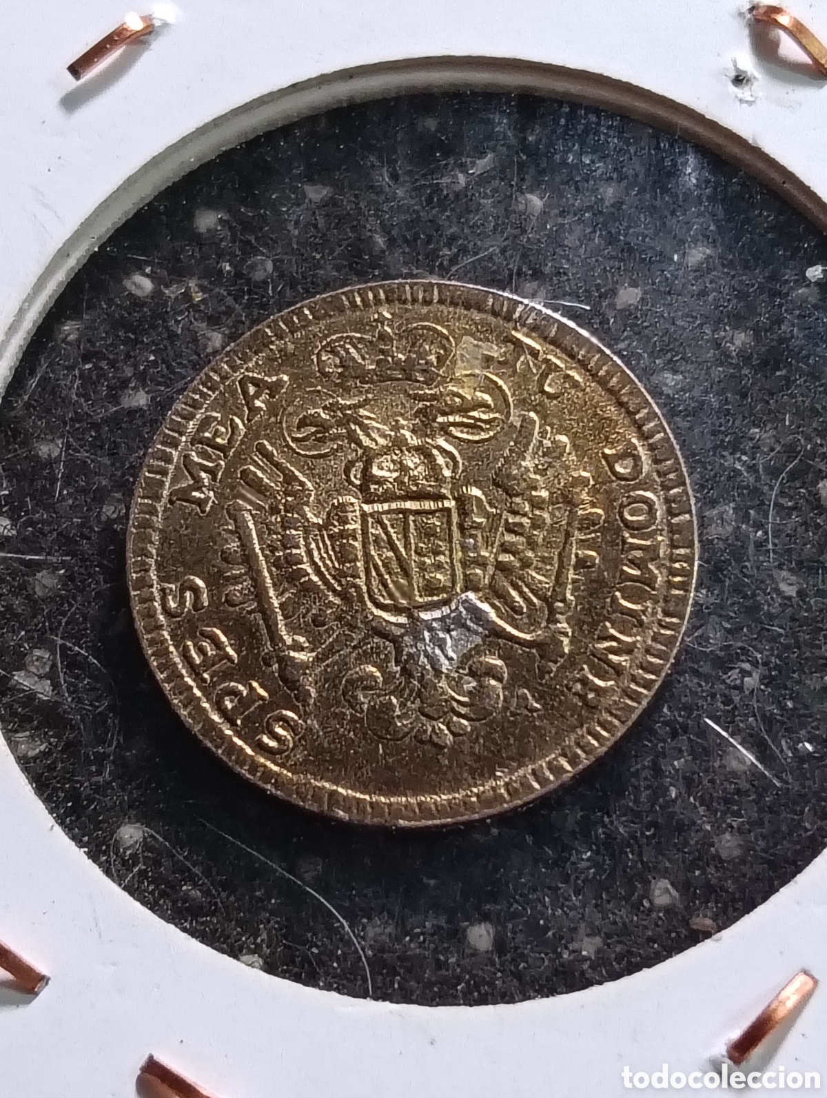 Monedas locales: Ficha Token Austria - Francisco I. Tu Domine Spes Mea 1752 c 93