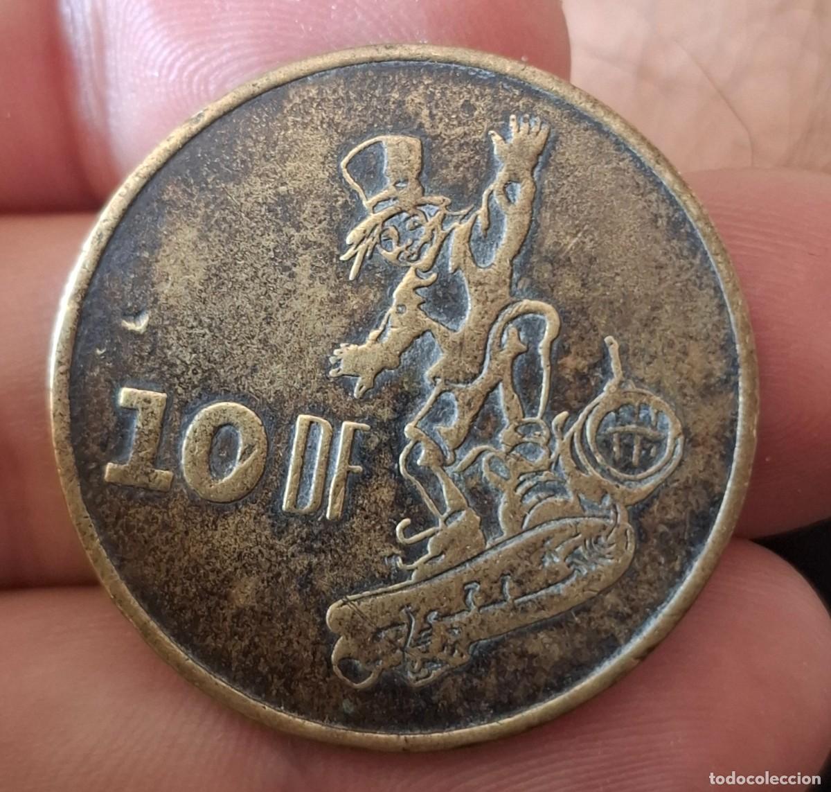 Local Coins: Token ficha de 10 florines de Dickens.
