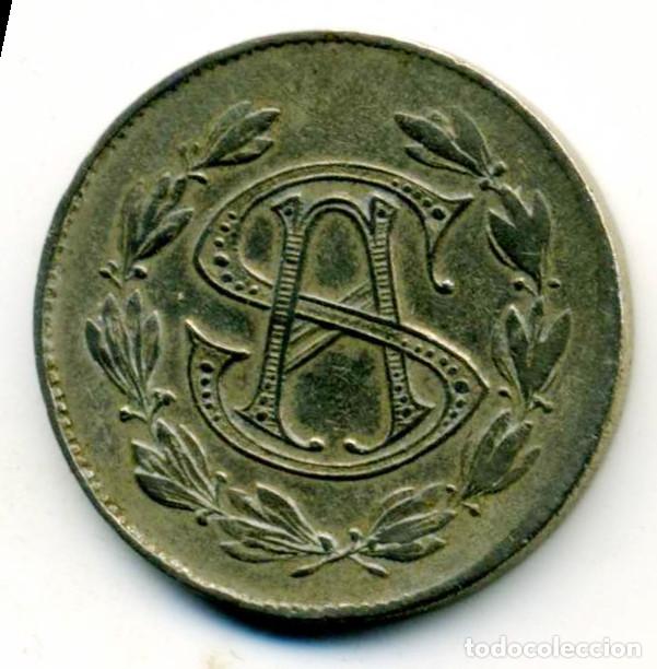Monedas locales: XS- CASINO Ficha 1 Peseta SA A IDENTIFICAR