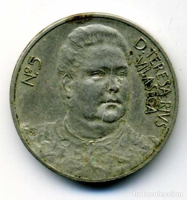 Monedas locales: XS- BARCELONA Magatzems Jorba Fitxa Valor 5 (punts?)