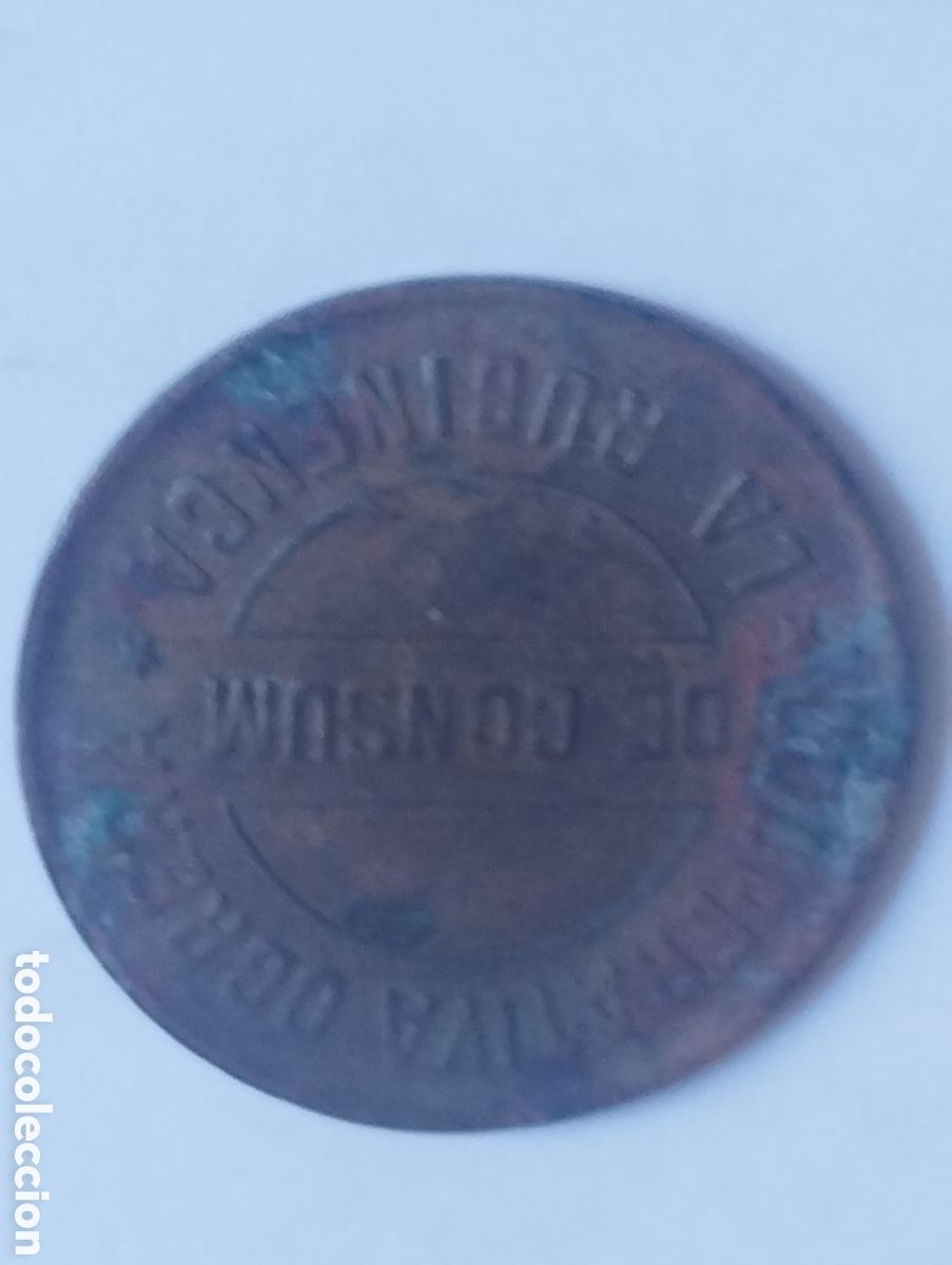 Lokalw&auml;hrung: Cooperativa de obrera deconsum La Rubinenca Rub&iacute; 10cts a&ntilde;o 1933