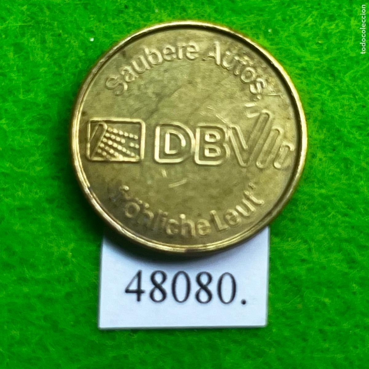 Monedas locales: ficha Alemania, SB, DBV, Saubere Autos, fr&ouml;hliche Leut, carwash, Autolavado, token, jet&oacute;n