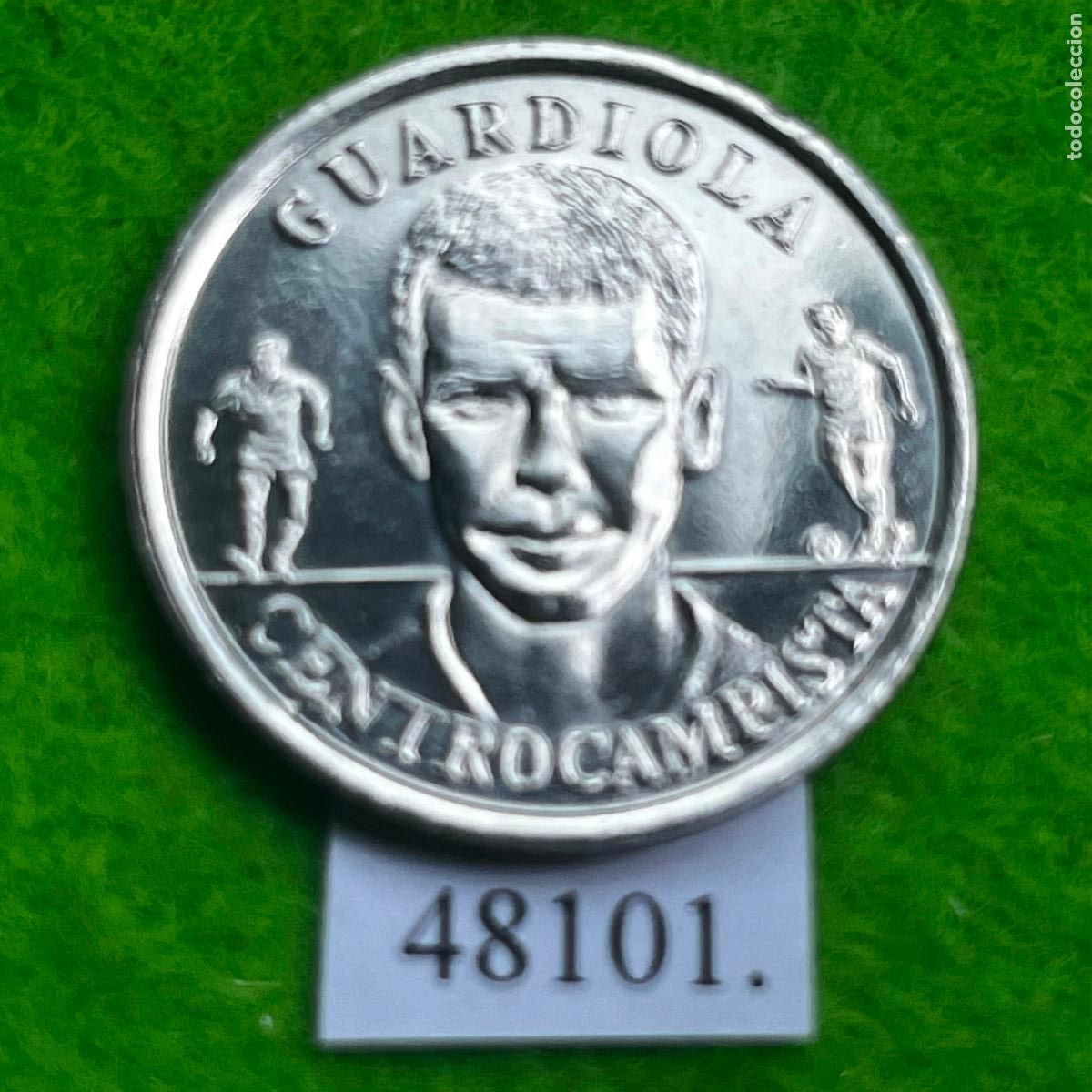 Monedas locales: FICHA, medalla de la colecci&oacute;n oficial de la Real Federaci&oacute;n Espa&ntilde;ola de F&uacute;tbol, 2000, TOKEN, JETON