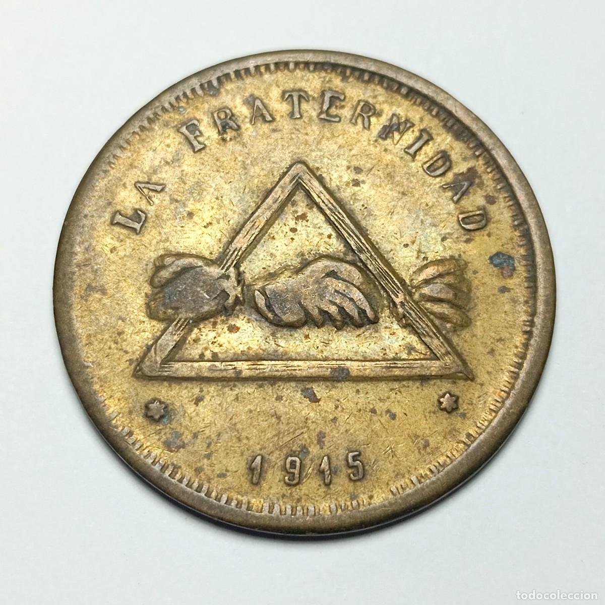 Monedas locales: ⚜️ BAU3 1. Ficha Moneda 10 Centimos 1915 Barceloneta Cooperativa La Fraternidad Coincidente
