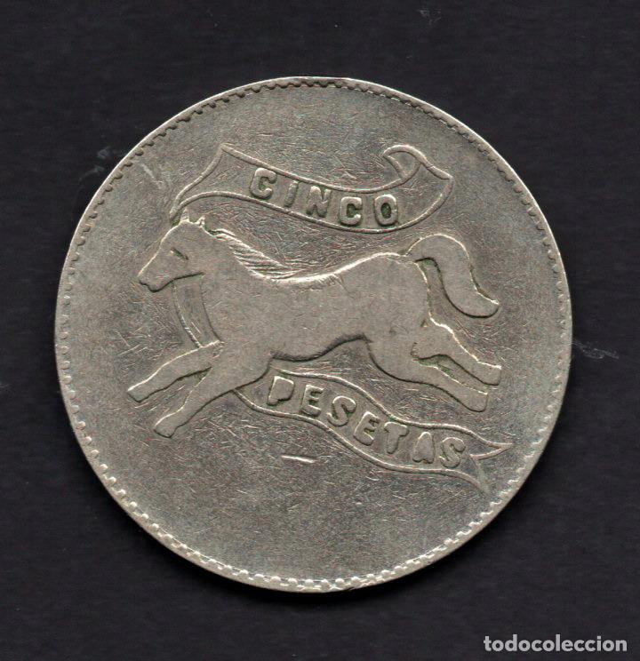 Monedas locales: FICHA DE CASINO A IDENTIFICAR - 5 PESETAS