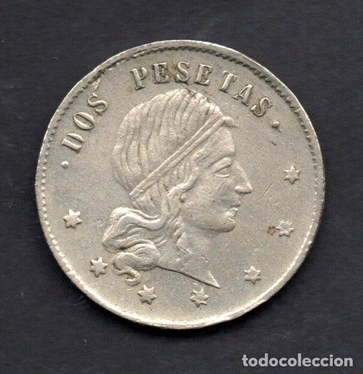 Monedas locales: FICHA DE CASINO A IDENTIFICAR - 2 PESETAS