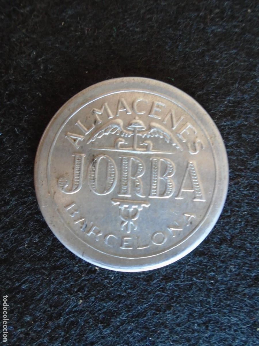 Lokalw&auml;hrung: (FCP-54)FICHA DE 10 CTS.ALMACENES JORBA BARCELONA