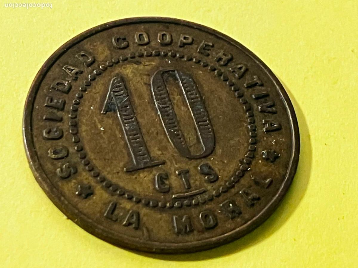 Monedas locales: Cooperativa La Moral Badalona - 10 c&eacute;ntimos