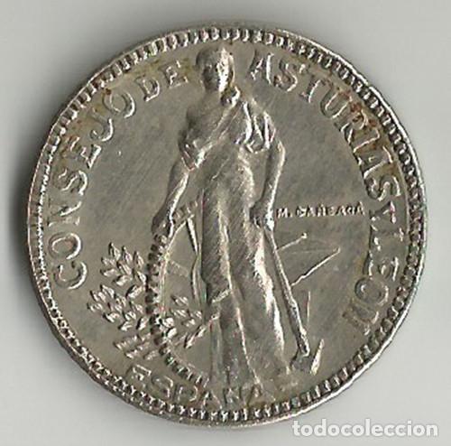Monedas locales: ESPA&Ntilde;A - 2 PESETAS - 1937 - CONSEJO ASTURIAS/LEON - NO CIRCULADA