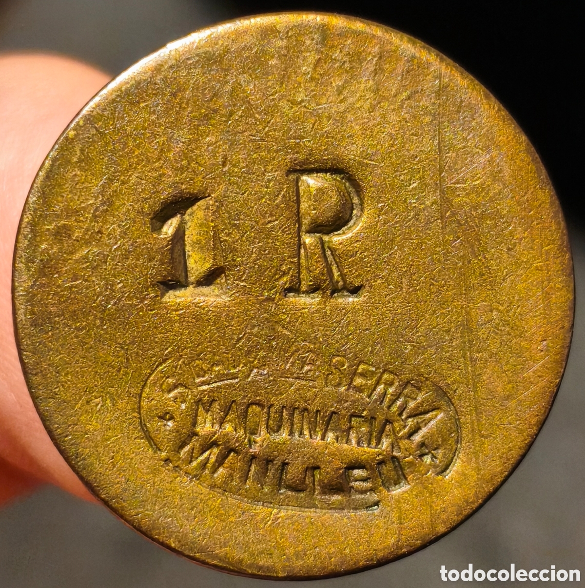 Monedas locales: AL2952 - Sociedad an&oacute;nima Serra - Manlleu - 1 real