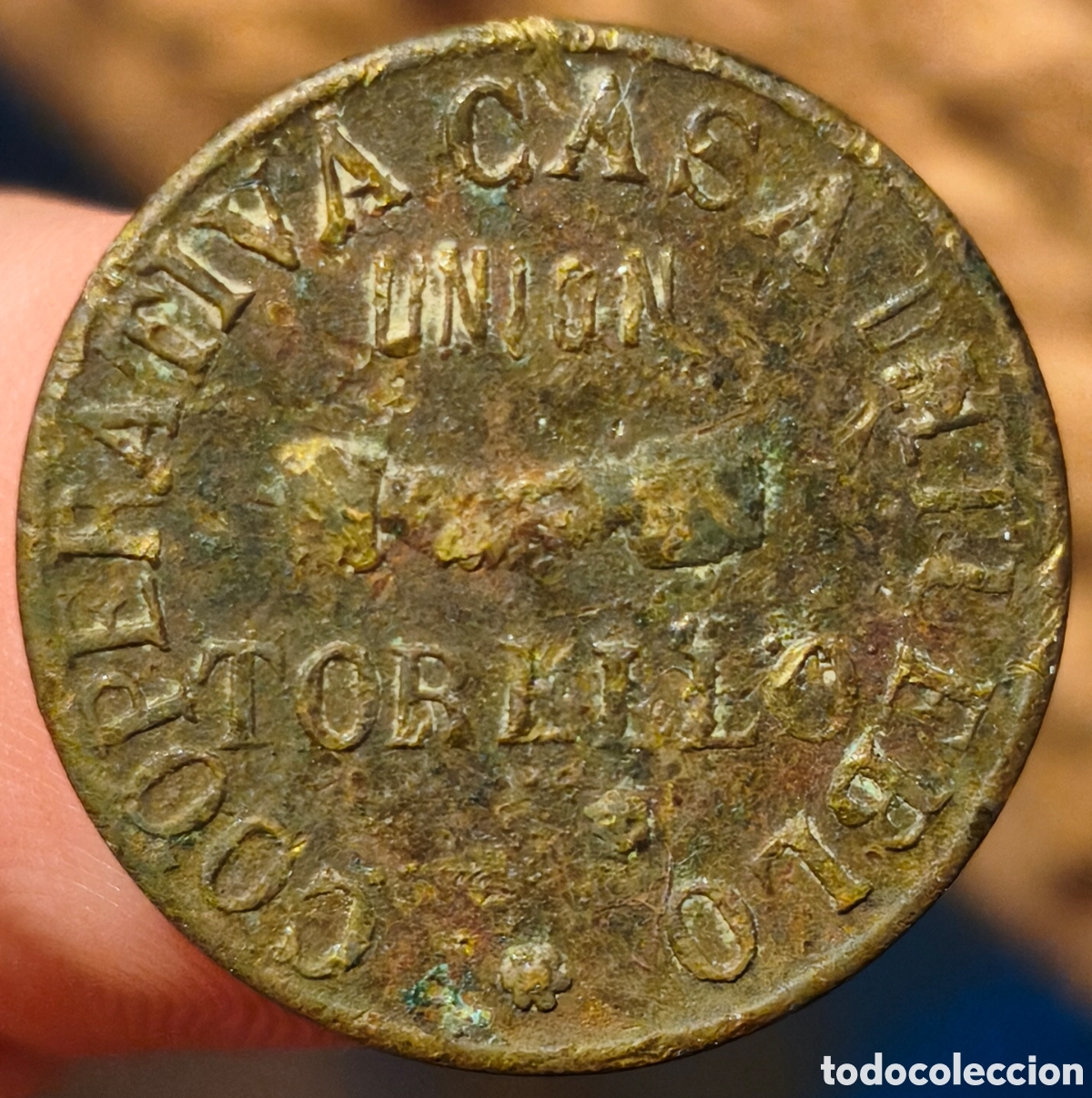 Monedas locales: AL3019 - Cooperativa Casa del Pueblo - Torell&oacute; (Barcelona) - 5 c&eacute;ntimos