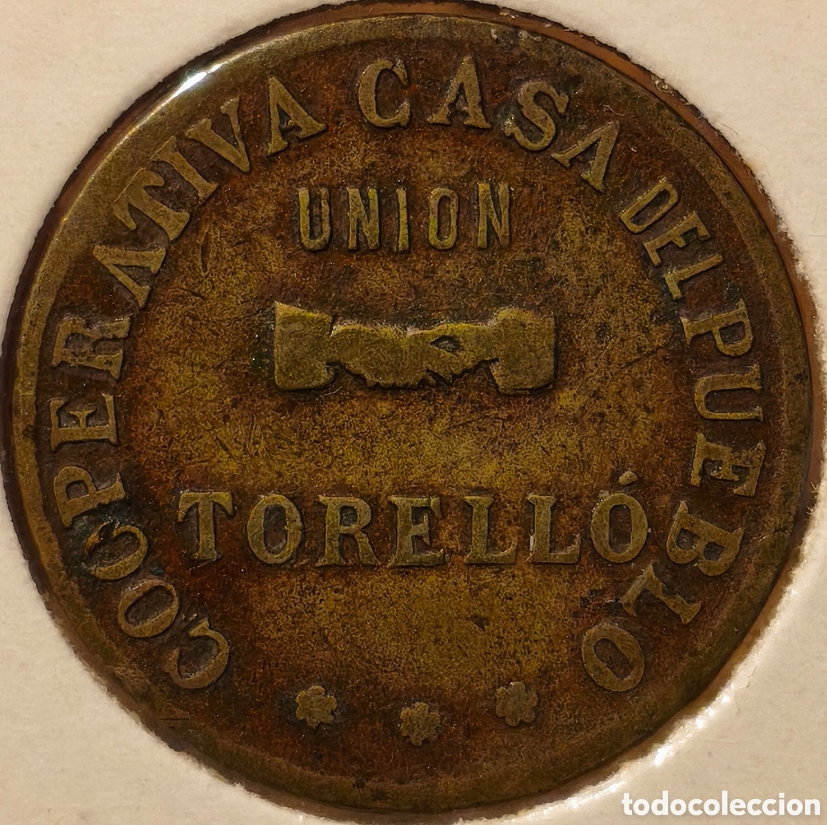 Monedas locales: AL3024 - Cooperativa Casa del Pueblo - Torell&oacute; (Barcelona) - 10 c&eacute;ntimos