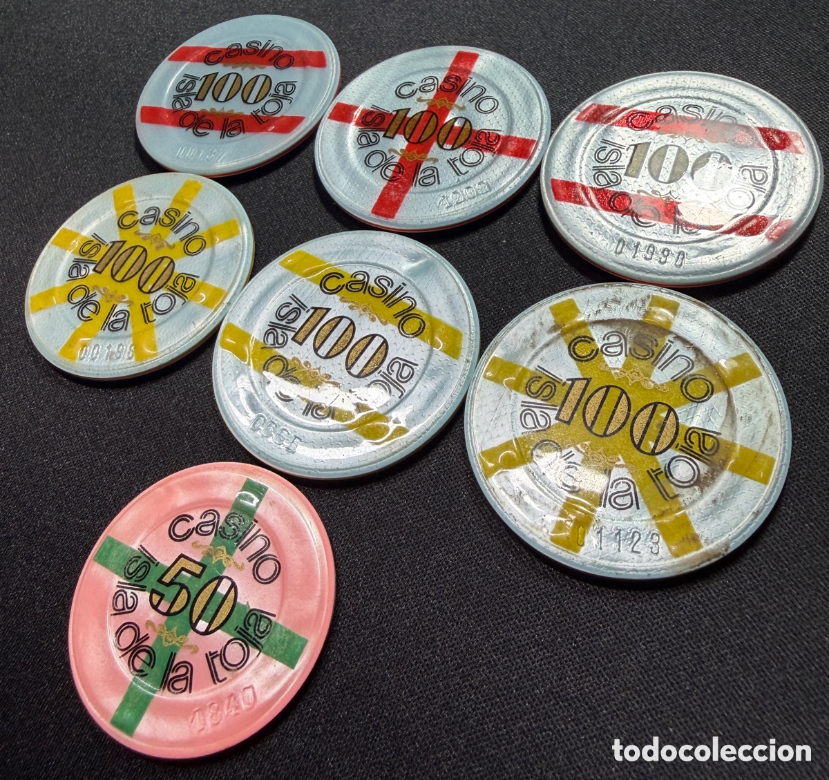 Monedas locales: Fichas Casino De La Toja