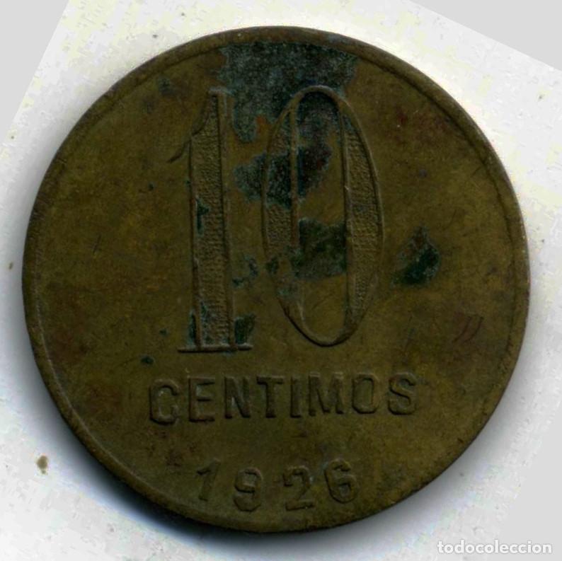 Monedas locales: XS- SANT CELONI Cooperativa La Previsora 1926 10 C&egrave;ntims Var. B