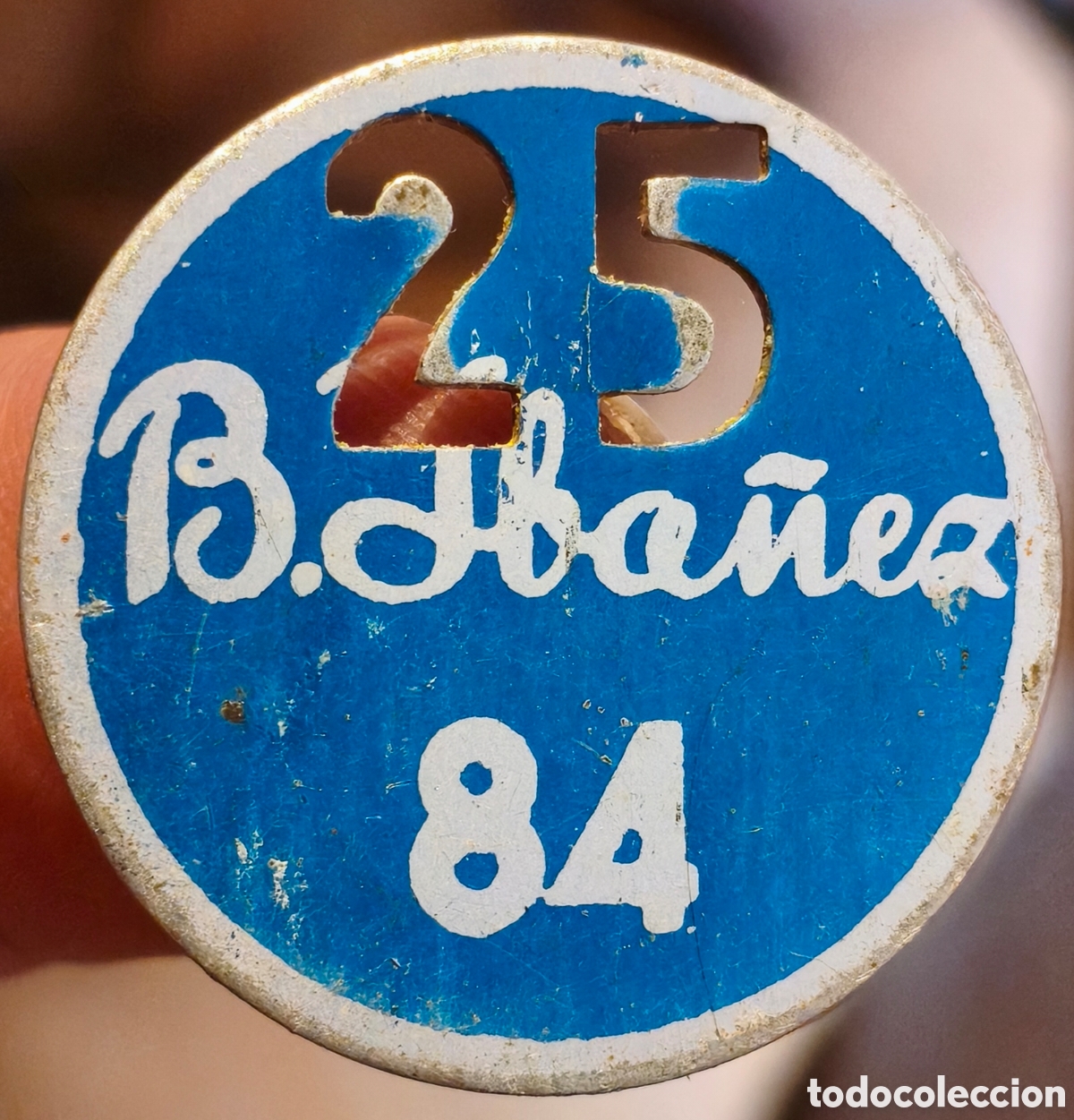 Monedas locales: BORNE - Ficha de B. Ib&aacute;&ntilde;ez - 25 pesetas