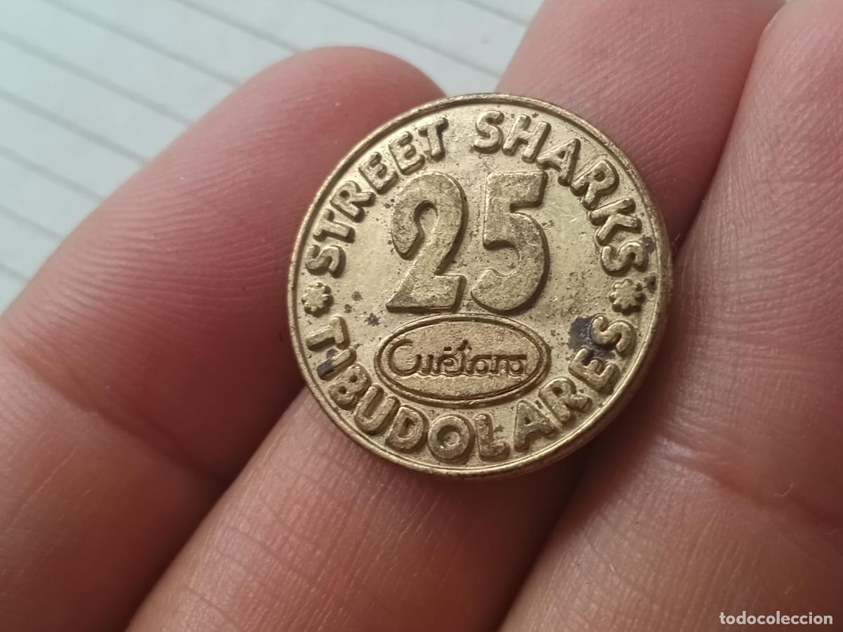 Monedas locales: FICHA DE CUETARA 25 TIBUDOLARES