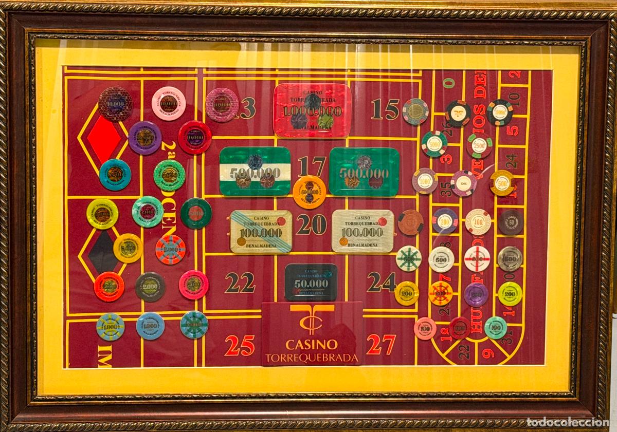 Monedas locales: Colecci&oacute;n de fichas y placas originales del Casino Torrequebrada Benalm&aacute;dena, M&aacute;laga.vintage , R53