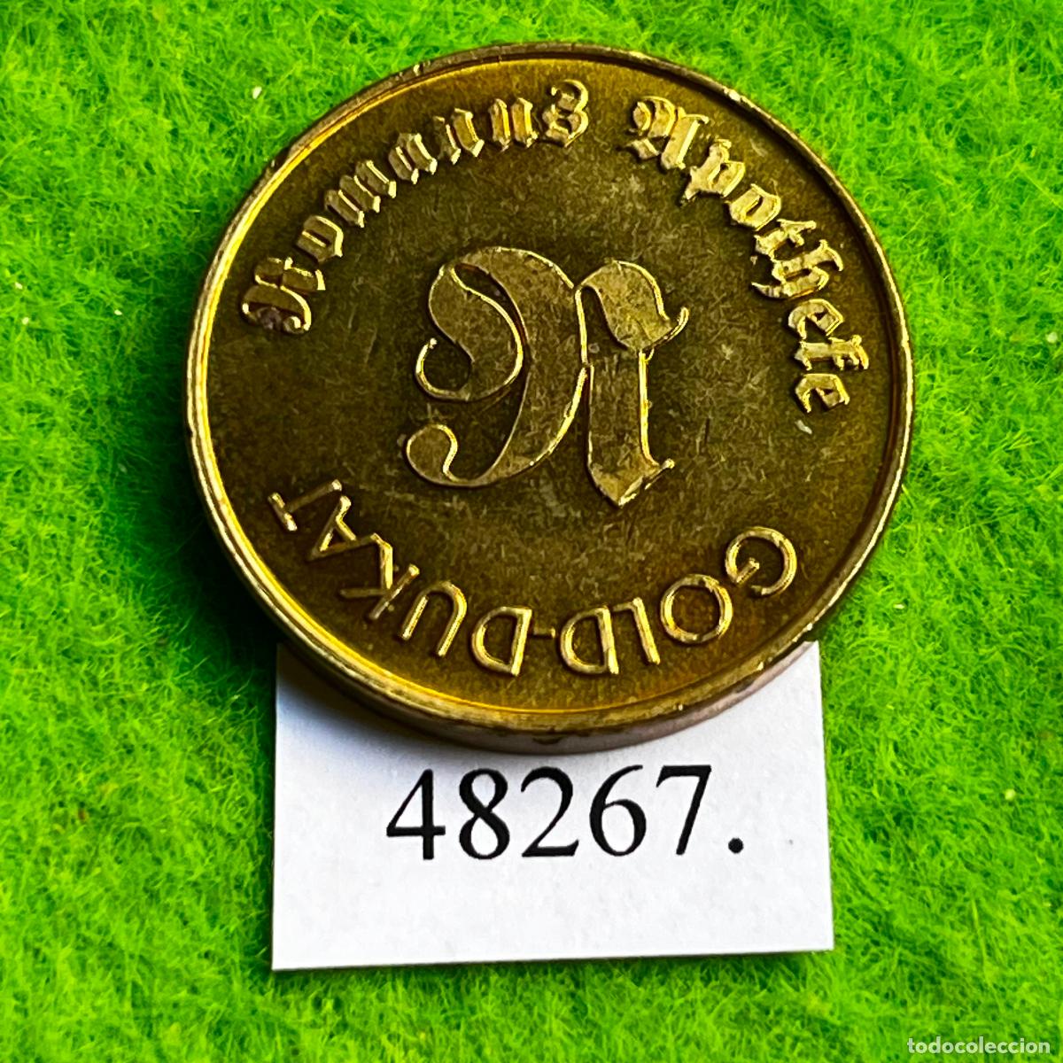 Monete locali: Ficha Alemania, Golf Dukat , apotheke, Farmacia, token, jeton