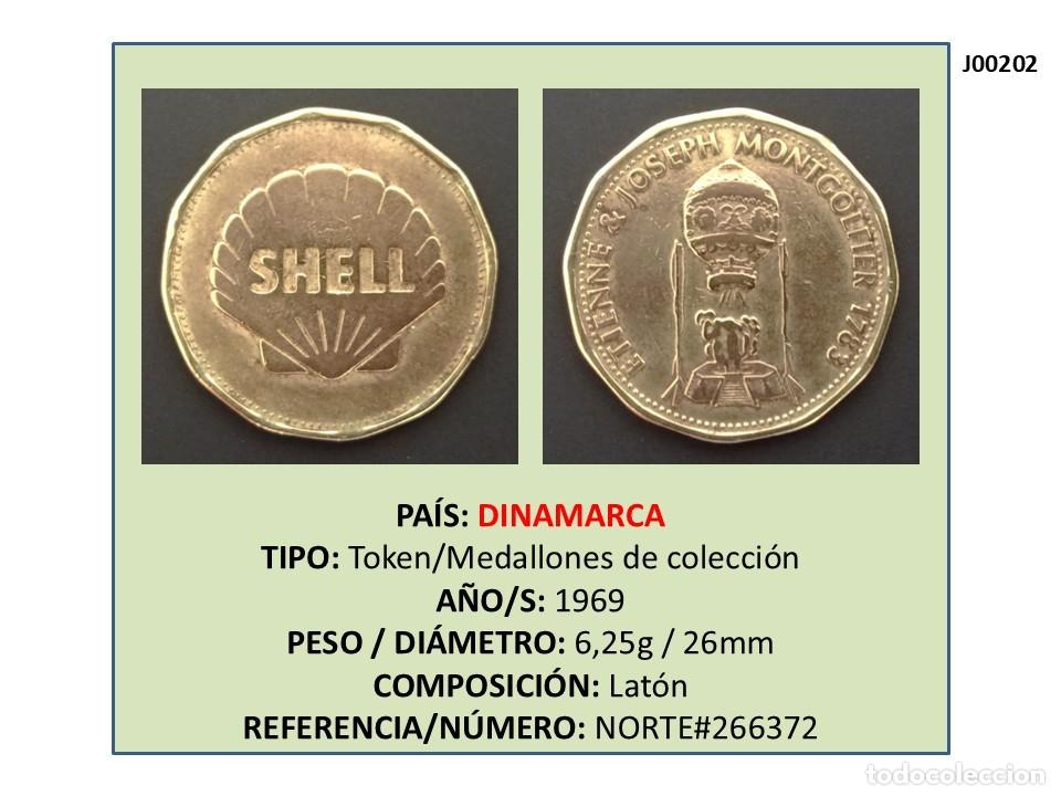 Monedas locales: TOKEN SHELL (ETIENNE & JOSEPH MONTGOLFIER 1783). PRIMER GLOBO AEROST&Aacute;STICO (DINAMARCA)