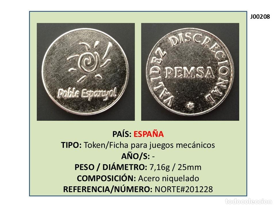 Monedas locales: TOKEN POBLE ESPANYOL (ESPA&Ntilde;A)