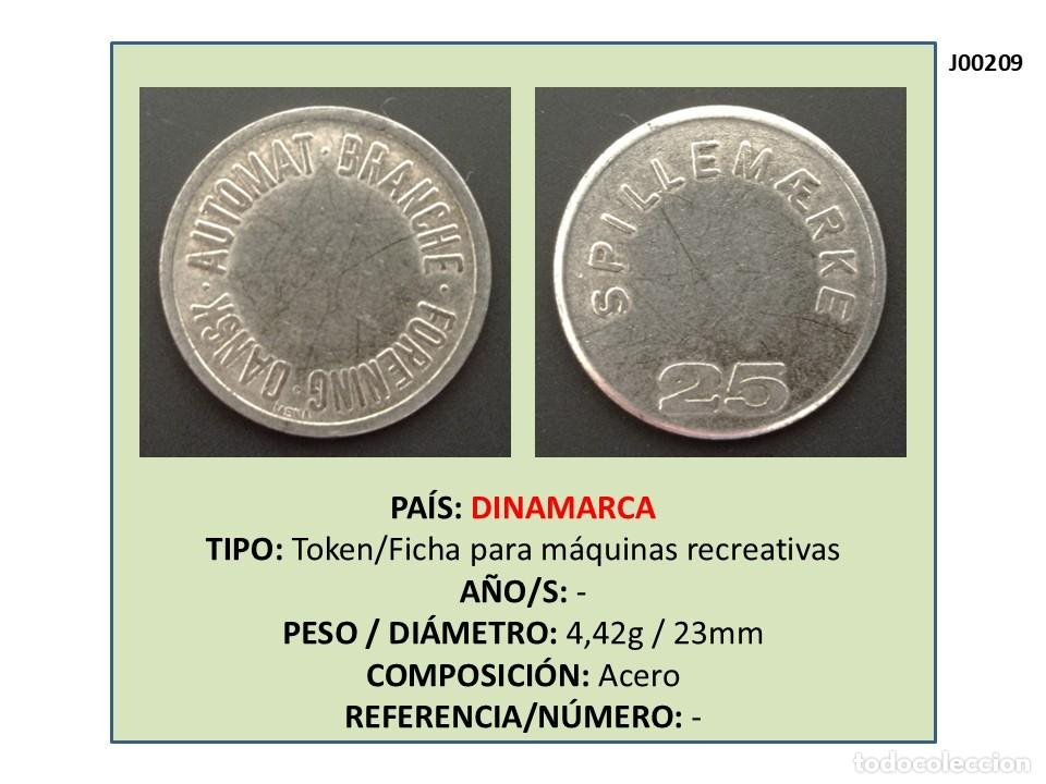 Monedas locales: TOKEN DANSK AUTOMAT BRANCHE FORENING (DINAMARCA)