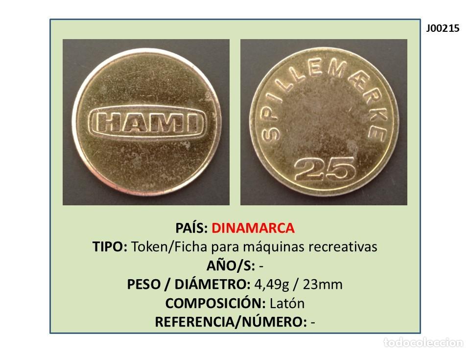 Monedas locales: TOKEN HAMI (DINAMARCA)