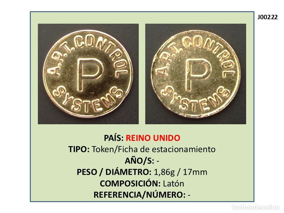 Monedas locales: TOKEN A.P.T. CONTROL SYSTEMS (REINO UNIDO)