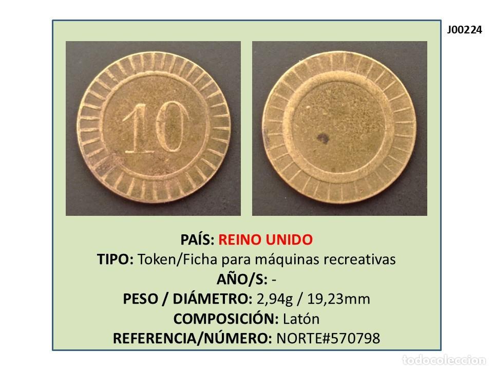 Monedas locales: TOKEN 10 PENIQUES (REINO UNIDO)