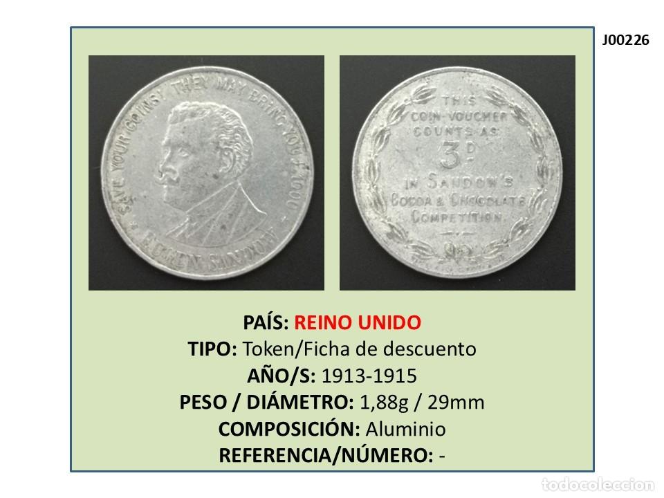 Monedas locales: TOKEN EUGEN SANDOW 3 PENIQUES (REINO UNIDO)