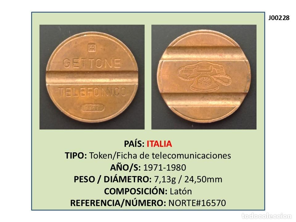 Monedas locales: TOKEN GETTONE TELEFONICO (IPM - 7711) (ITALIA)