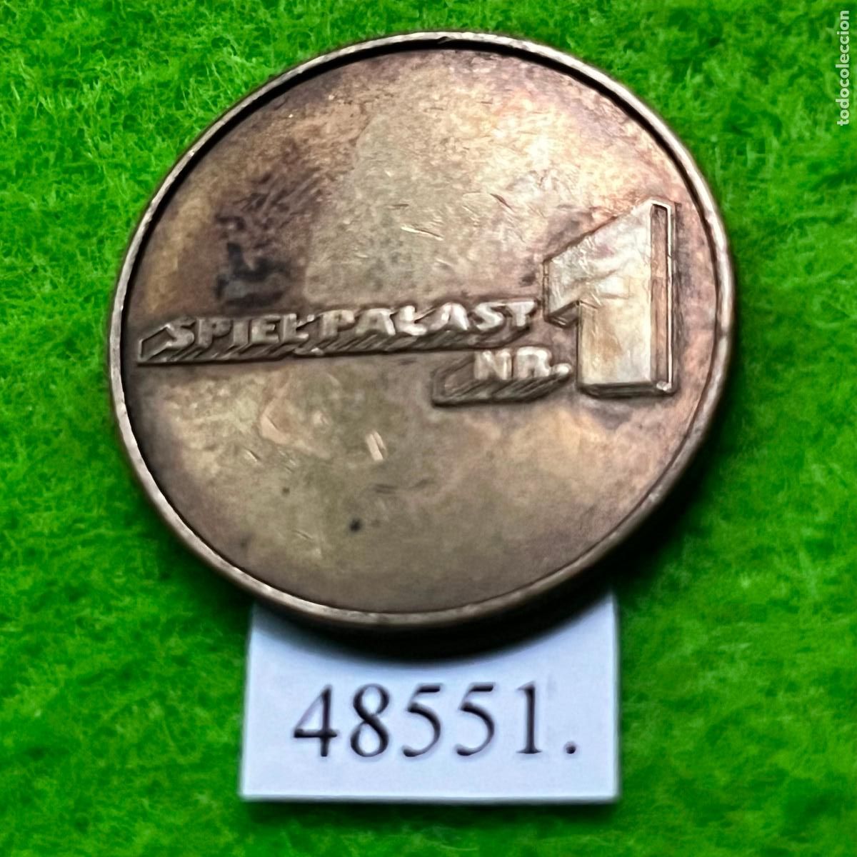 Monedas locales: Ficha Alemania, Spielpalast, juegos recreativos, token , jeton