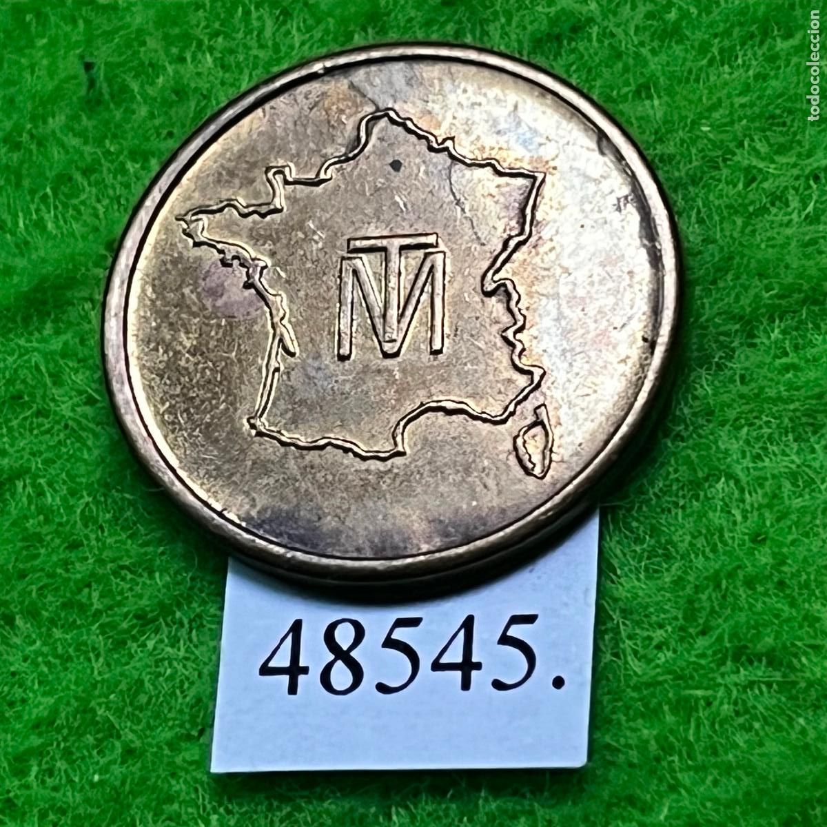 Monedas locales: Ficha Francia, Token, Jeton