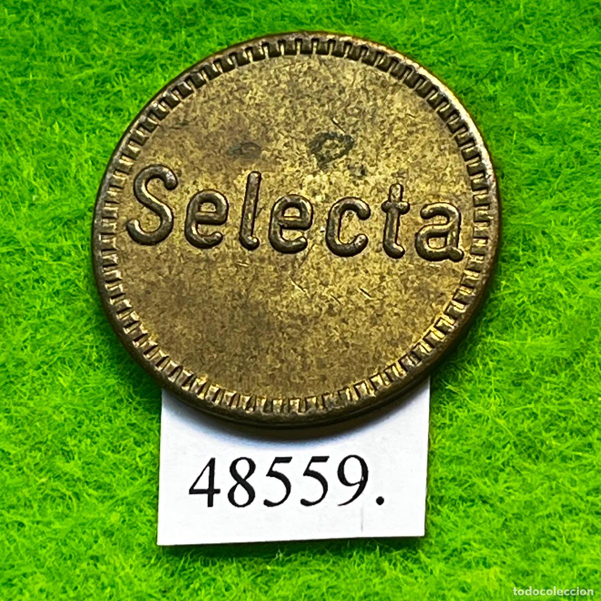 Monedas locales: Ficha, caf&eacute;, Selecta, consumici&oacute;n, vending, autoservicio, token, jeton