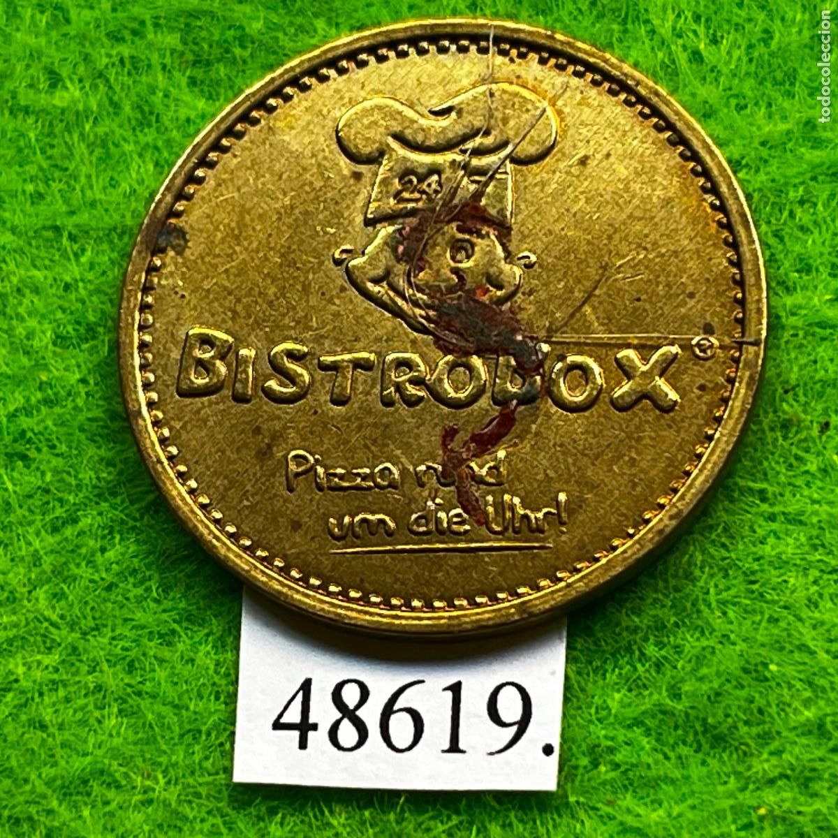 Monedas locales: Ficha Austria, BISTROBOX, 1 geld, Pizza rund um die Uhr, token, jeton