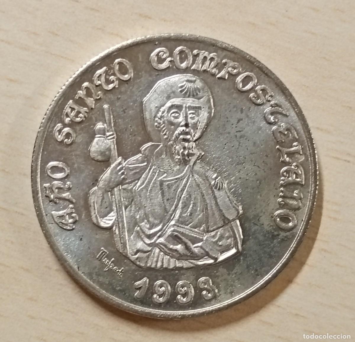 Monedas locales: SANTIAGO DE COMPOSTELA. 1993. A&Ntilde;O SANTO COMPOSTELANO