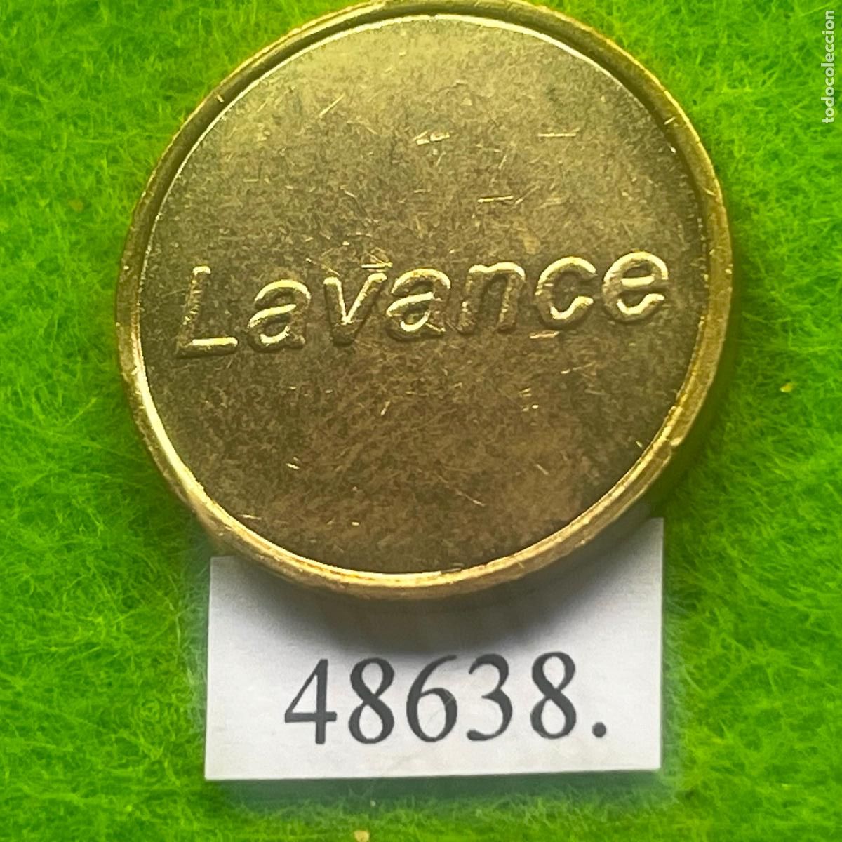 Monedas locales: Ficha Francia, Autolavado, carwash, Waschpark, Lavance 2, token, jeton