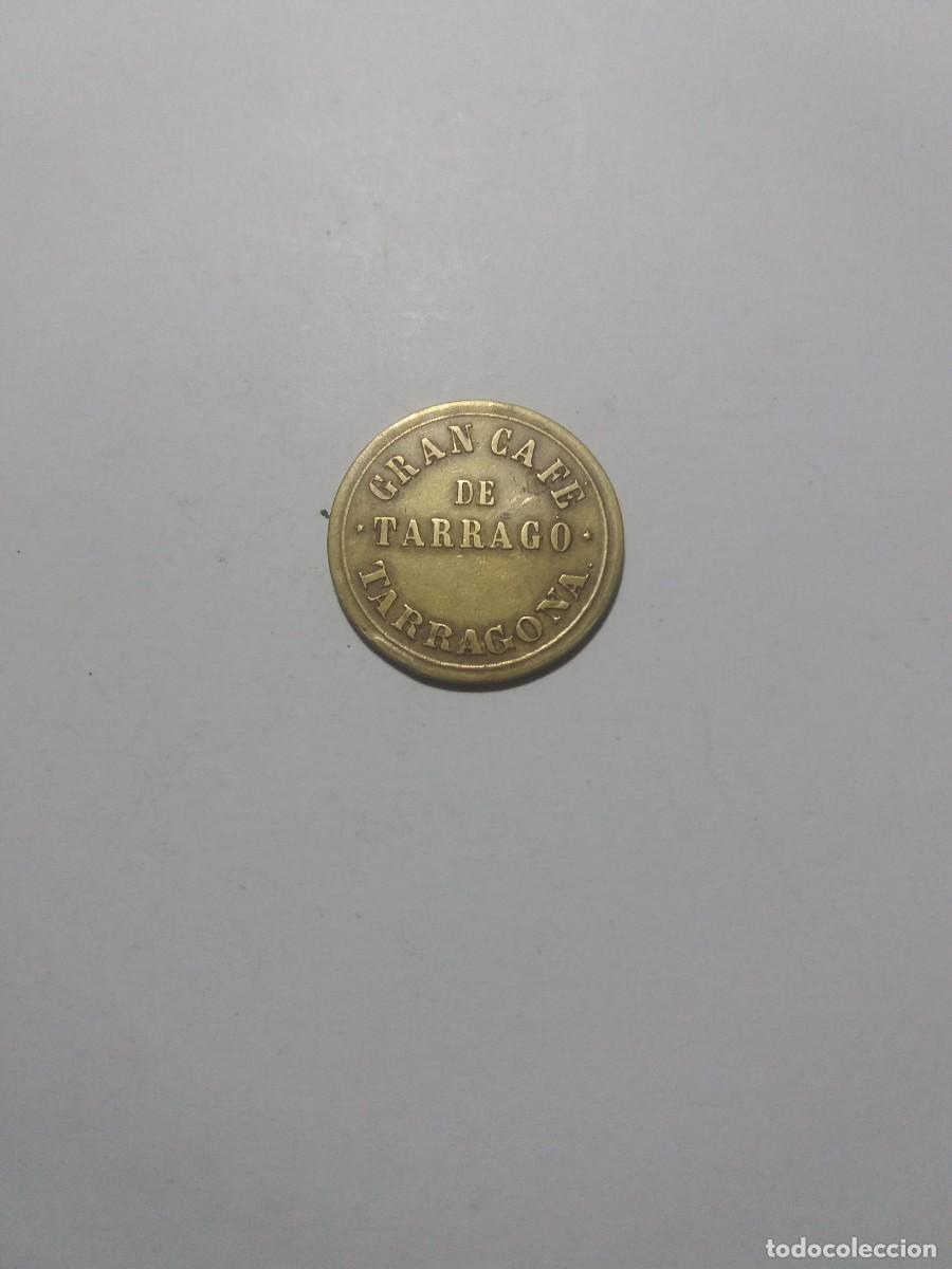 Monedas locales: Ficha Cooperativa 2 Reales GRAN CAF&Eacute; TARRACO Tarragona