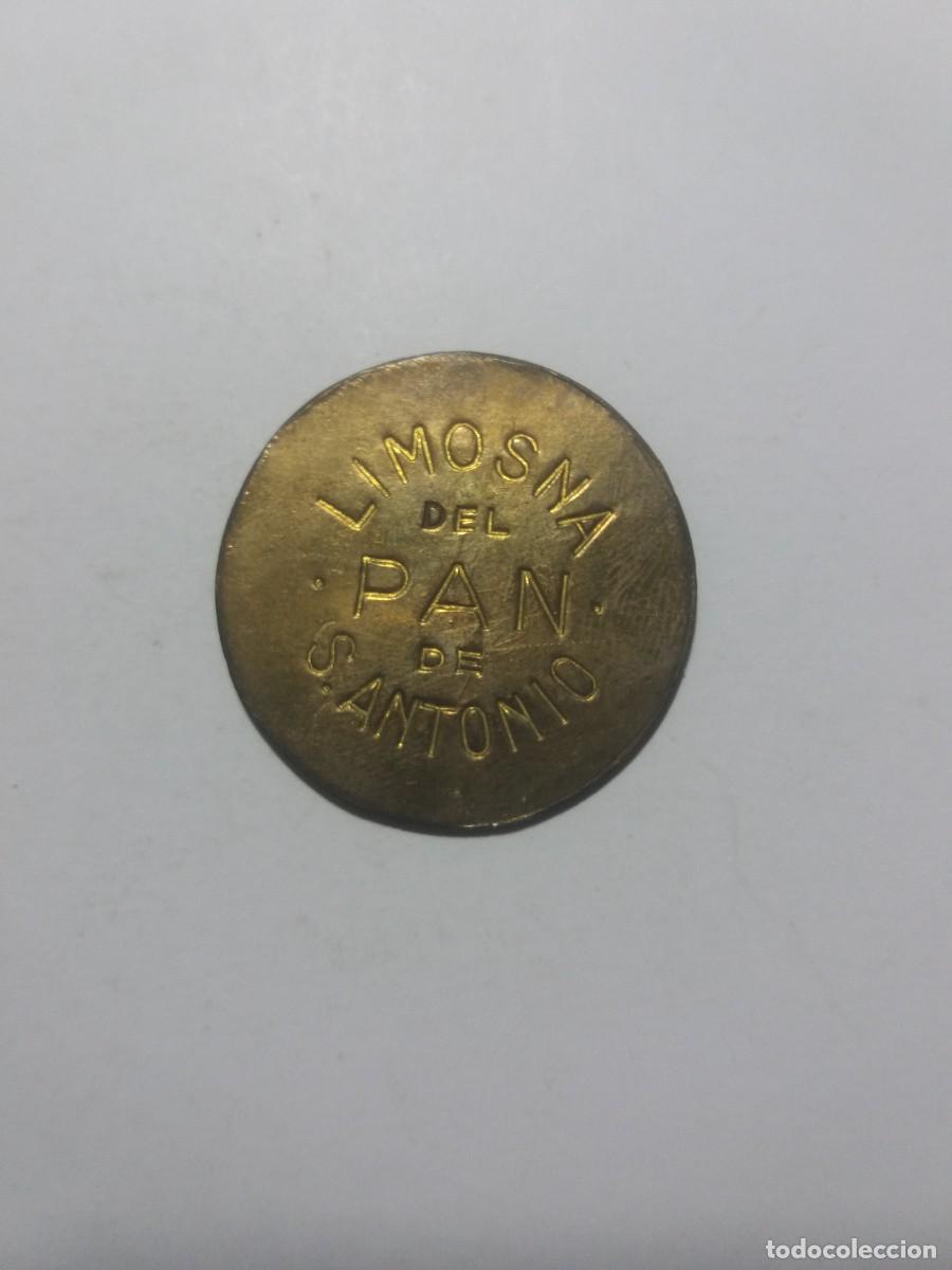Monedas locales: Ficha Cooperativa Vale 1 Pan LIMOSNA PAN S.ANTONIO