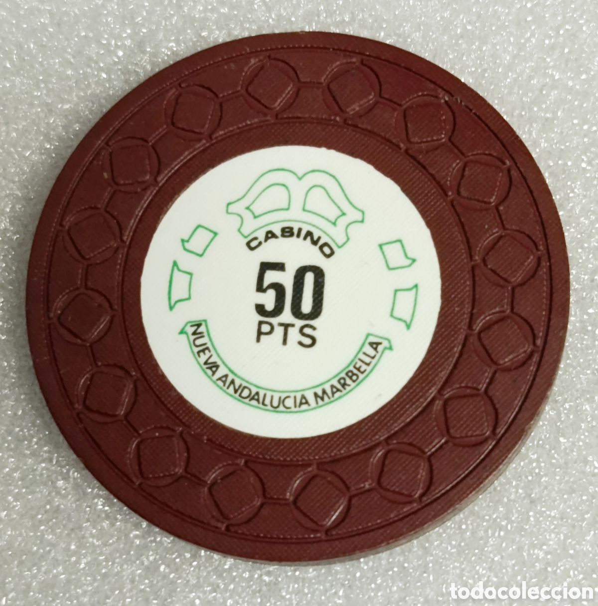 Monedas locales: Ficha casino Nueva Andalucia Marbella,50 pts