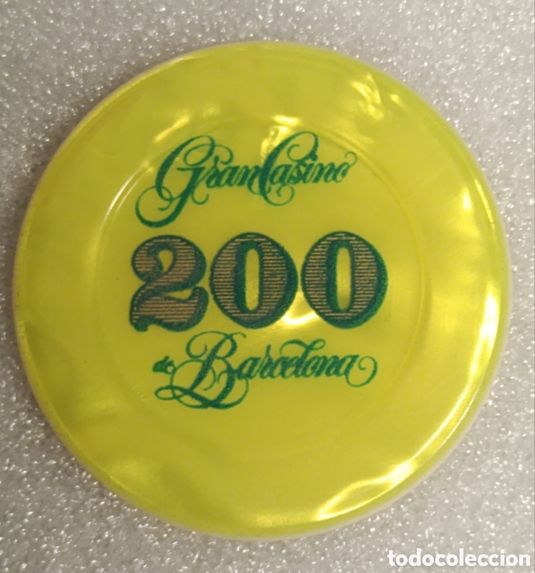 Monedas locales: Ficha casino,Gran casino de Barcelona 200 pts.