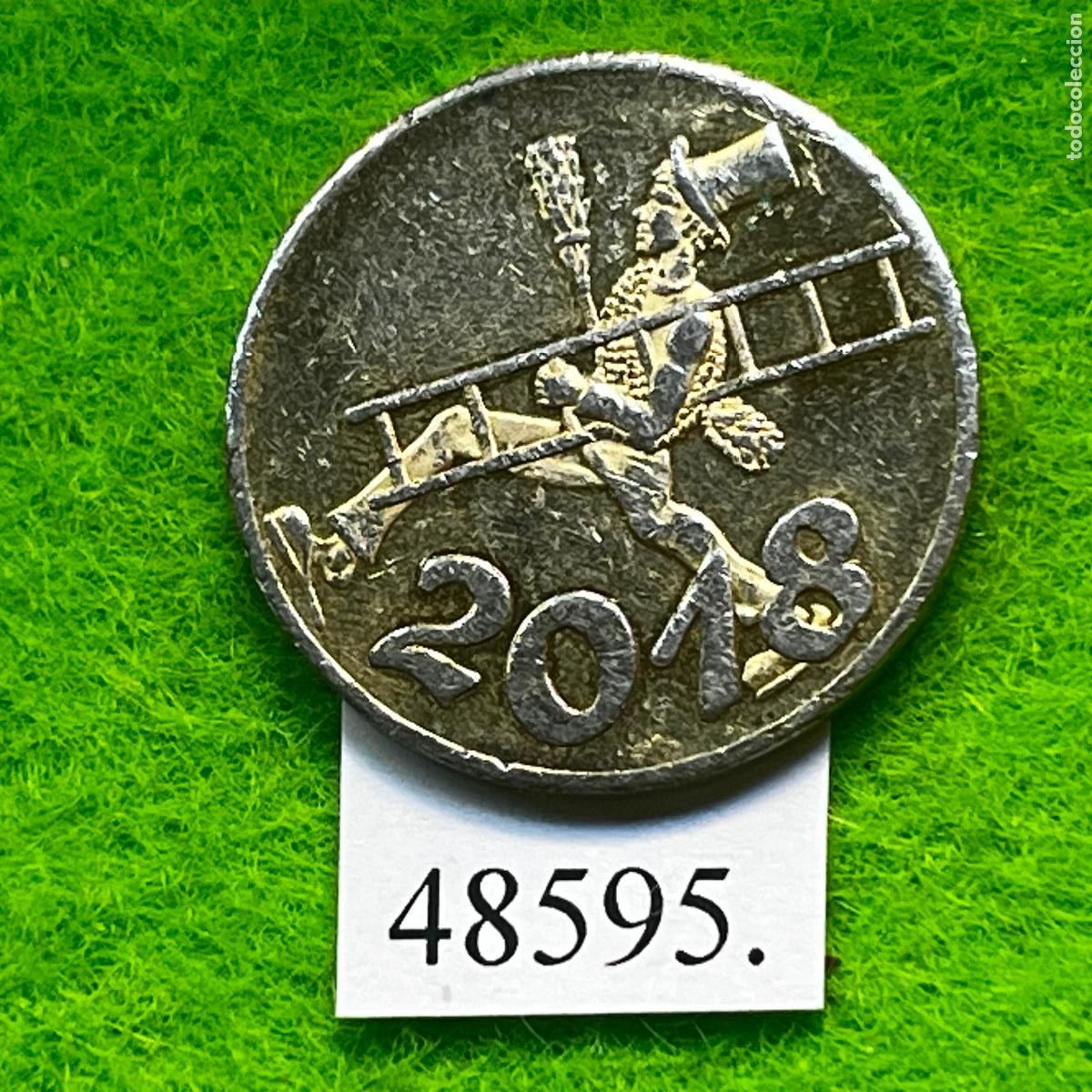 Monedas locales: Ficha Alemania, Gl&uuml;cksbringer, deshollinador, Lucky Token, VIEL GL&Uuml;CK, jet&oacute;n