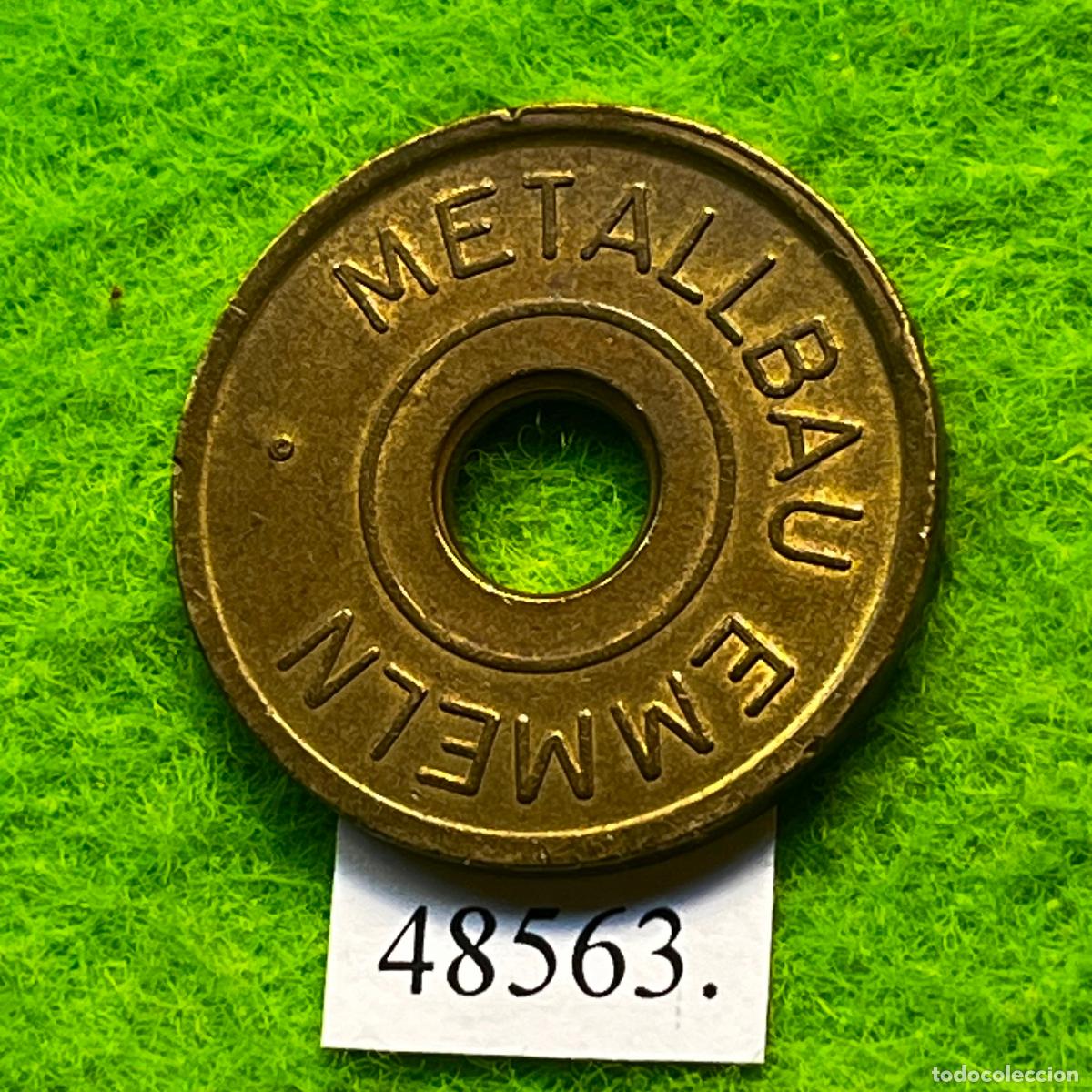 Monedas locales: Ficha Alemania, Haren, Metallbau Emmeln, Token, jet&oacute;n