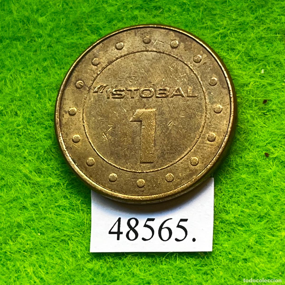 Monedas locales: Ficha Alemania, Istobal 1 , Autolavado, carwash, karcher, Token, jet&oacute;n